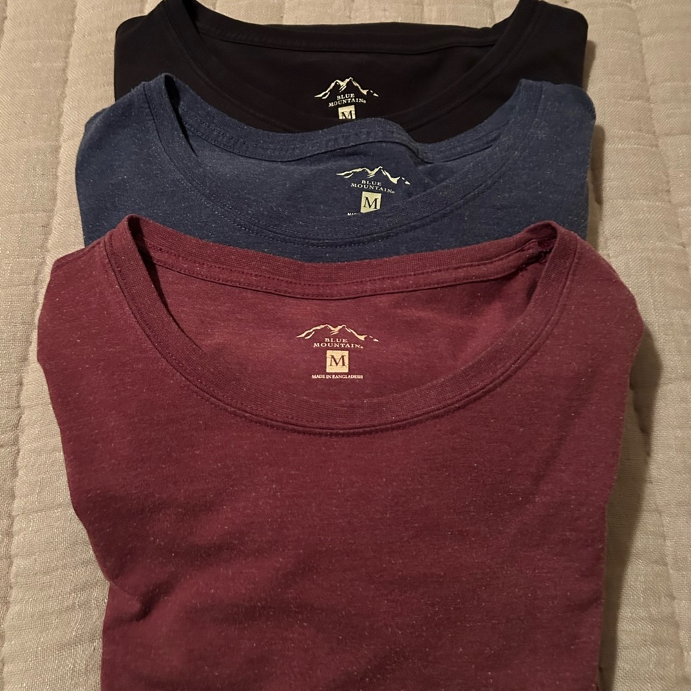 Bundle of 3 long sleeve tees